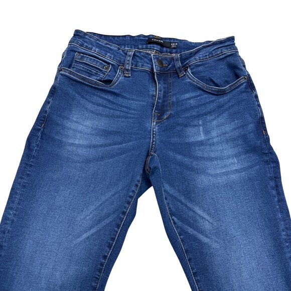 Tahari Women's Blue Low Rise Jean Medium Wash Denim Pants, Size 30x30 - Picture 3 of 11